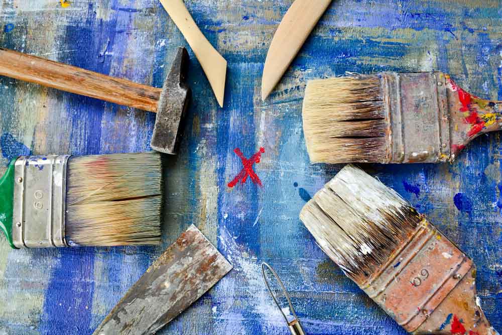 Not Choosing the Right Painting Tools