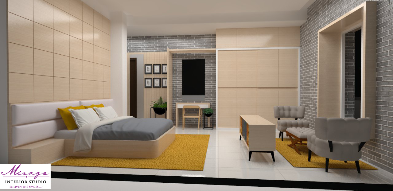 Vintage vibes with splash of yellow colour