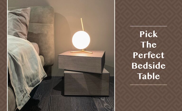 Choosing a bedside table
