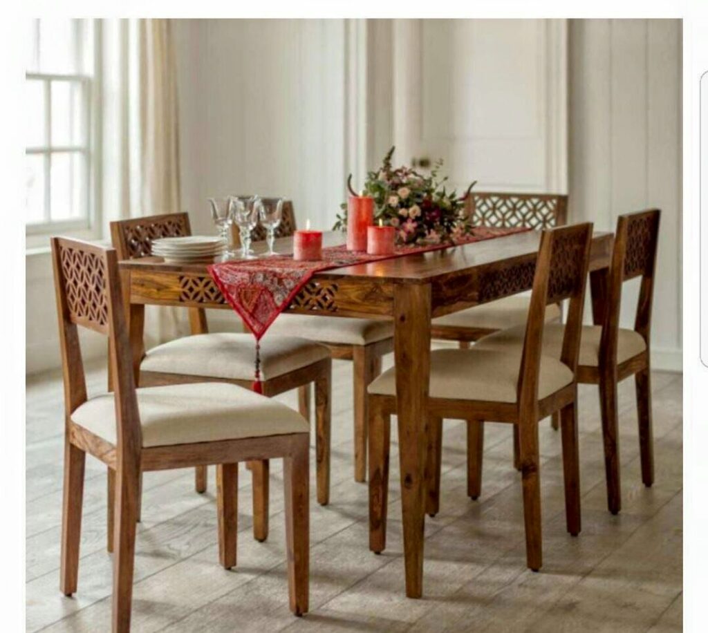 Classic dining table and chair