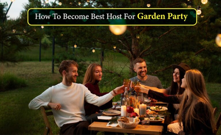 Host For Garden Party
