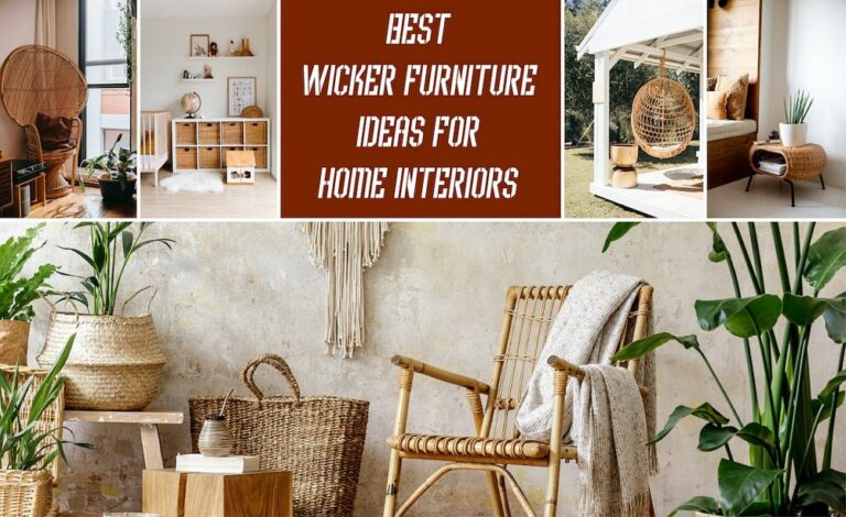 Best Wicker Furniture Ideas For Home Interiors