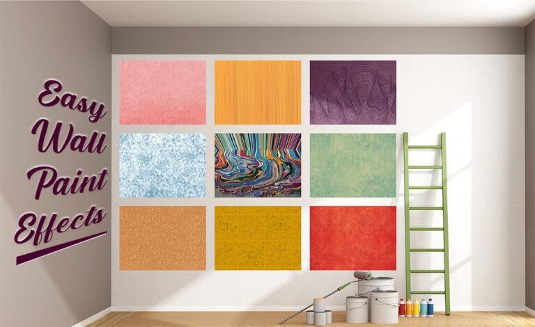 Styling with wall paint effects