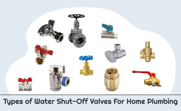 Types Of Water Shutoff Valves