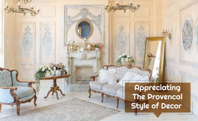 Provencal style house décor