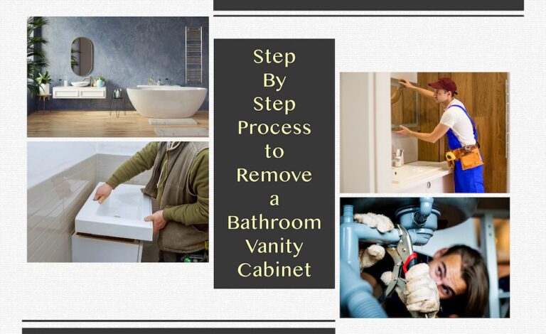 Remove Bathroom Vanity