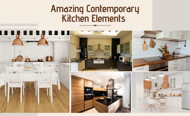 Amazing Contemporary Kitchen Elements