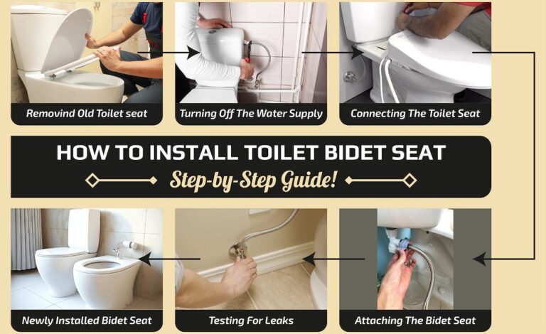 How to Install Bidet Toilet Sheet