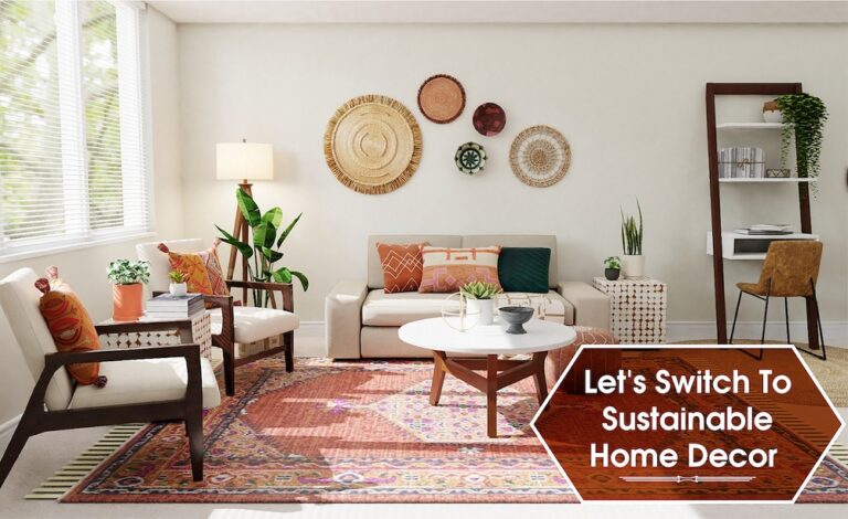 Sustainable home decor objects
