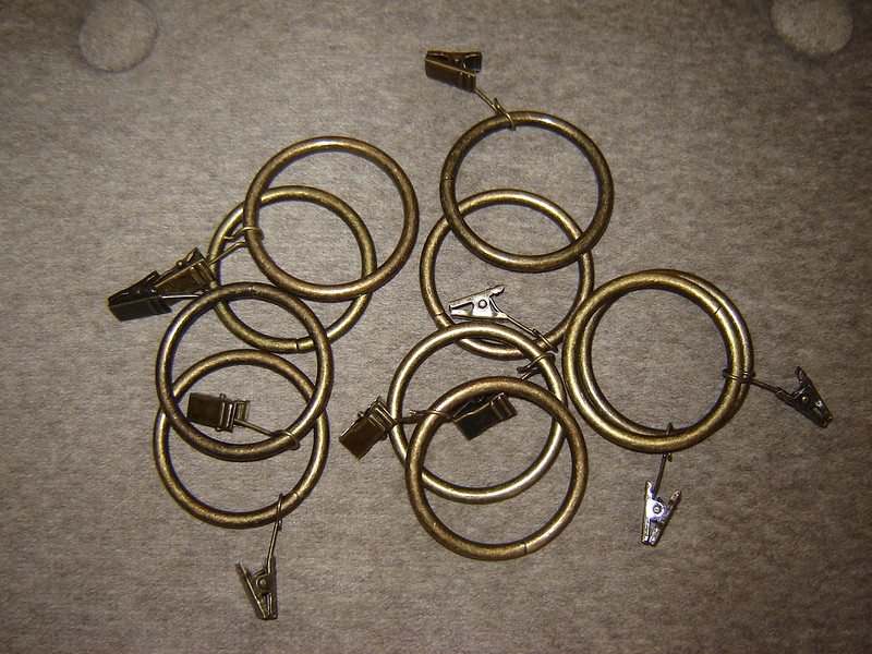 03 – Metal Curtain Backdrop Rings with Clips_LU Curtain Ring