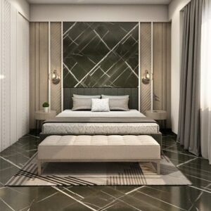Contemporary Styled Bedroom
