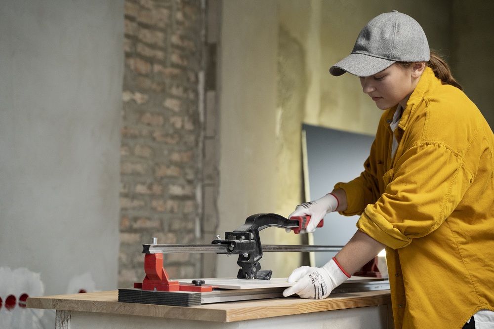 Installing a kitchen worktop