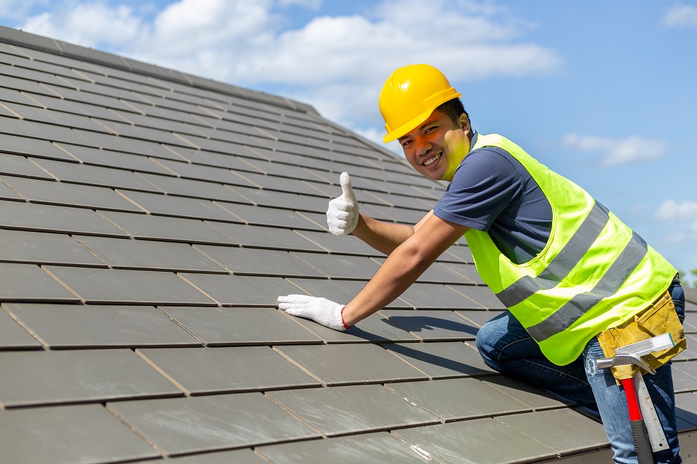 Professional Roof Worker