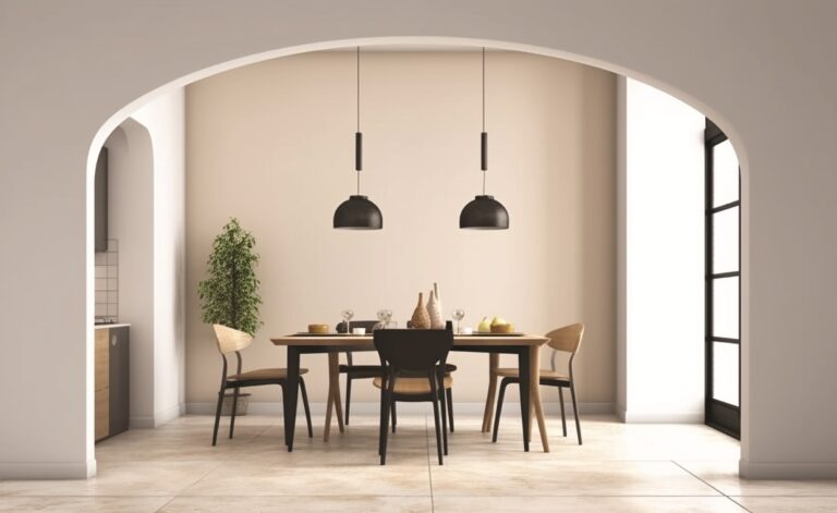 Minimalist Dining Design