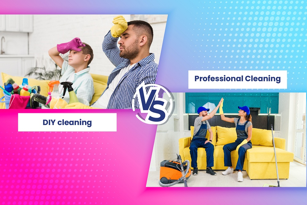 DIY Cleaning vs Professional Cleaning