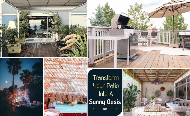 Summer patio ideas