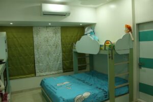 Children's Bedroom with a funky Bunk Bed