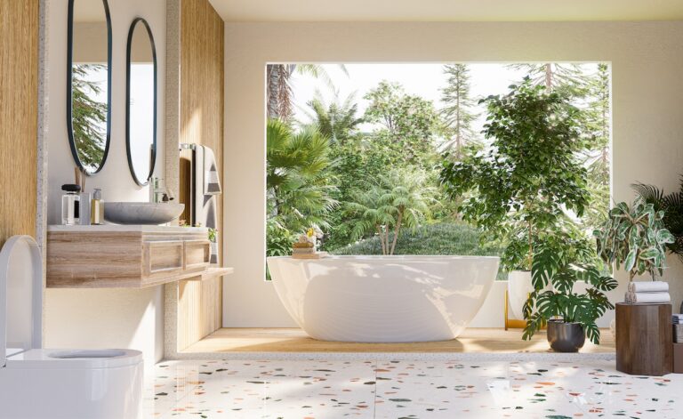 Make your bathroom look like a spa