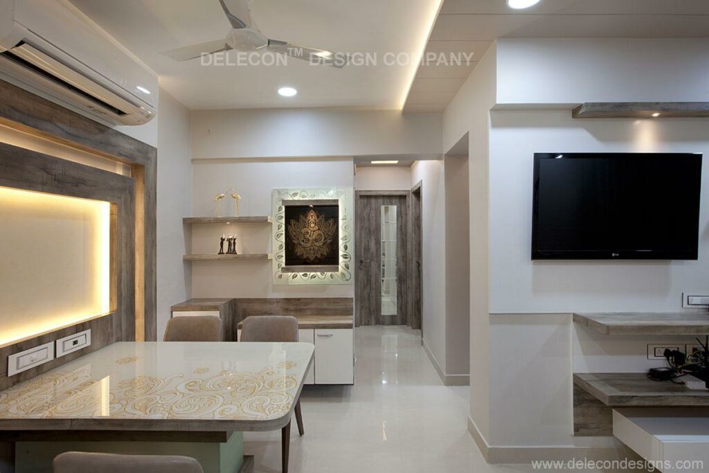 The Dining Space Consists of 4-Seater Dining Table - 2