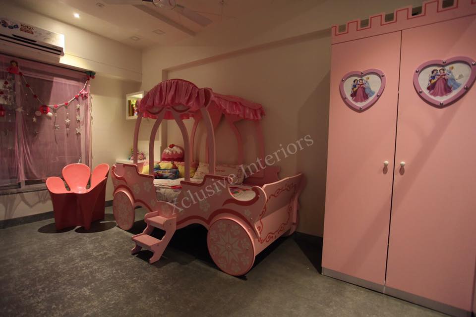 Pink Fairy Tale themed Children Bedroom