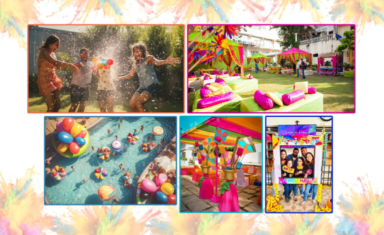 Holi party ideas
