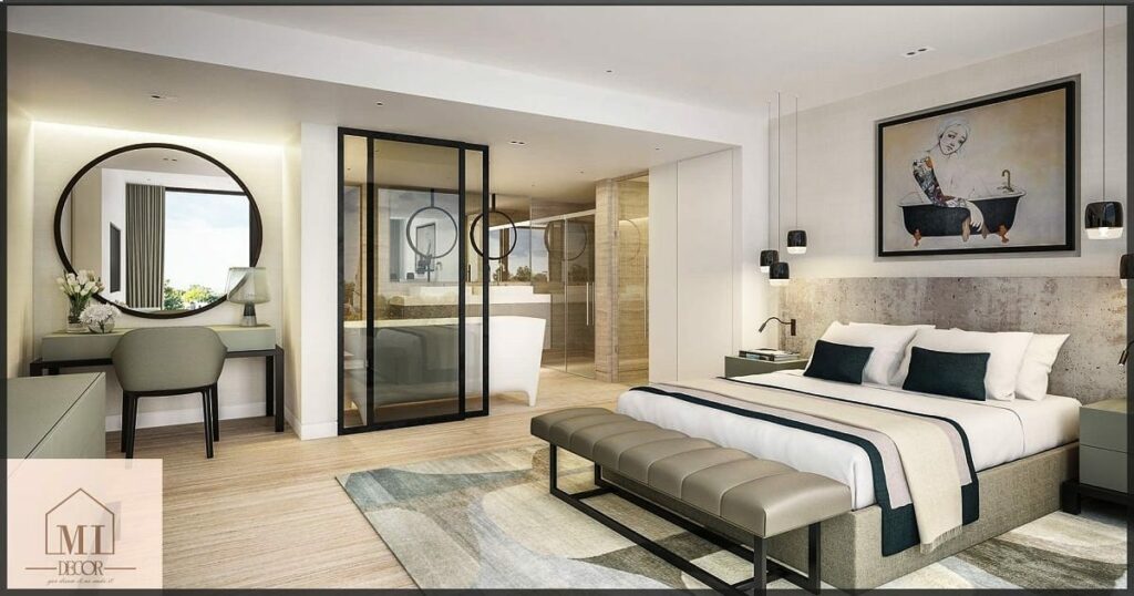 Contemporary Style Bedroom