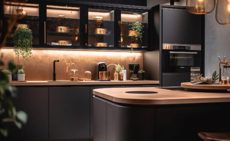 Decorate kitchen countertops