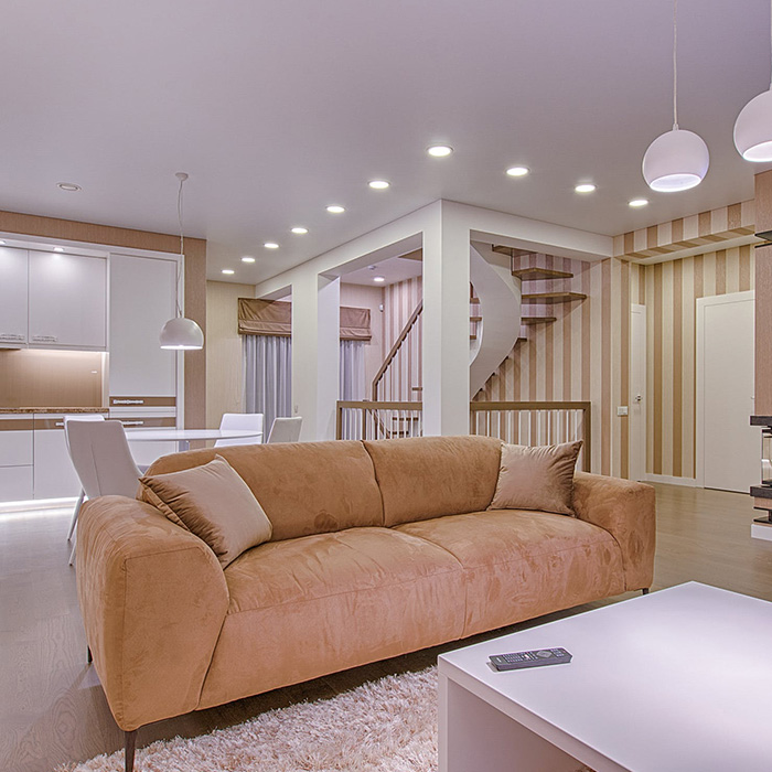 The Peach coloured Velvet Upholstered Sofa with Metal Legs & Cushions