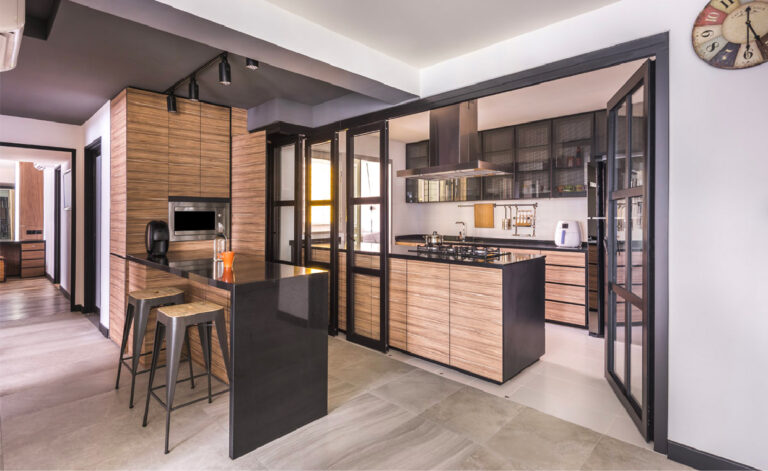 Semi-Open Kitchen