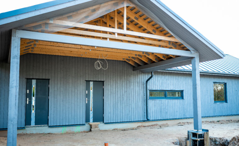 Side Entry Metal Carports