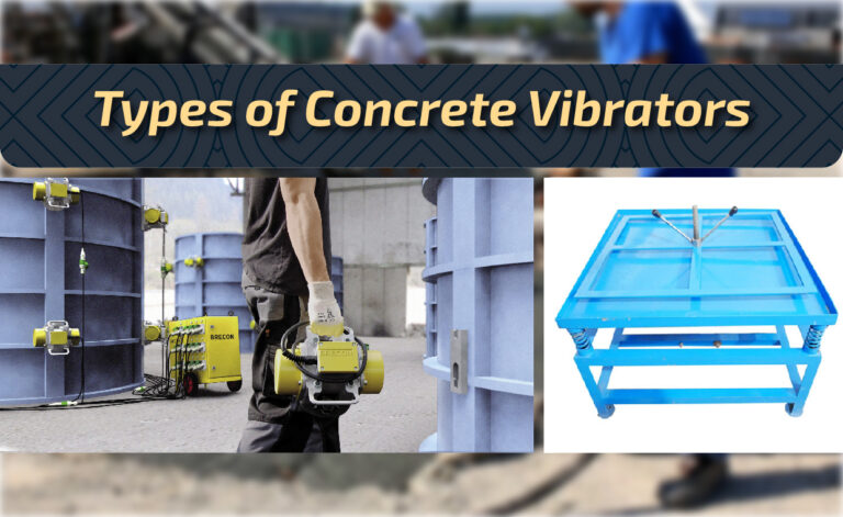 Types of Concrete Vibrators