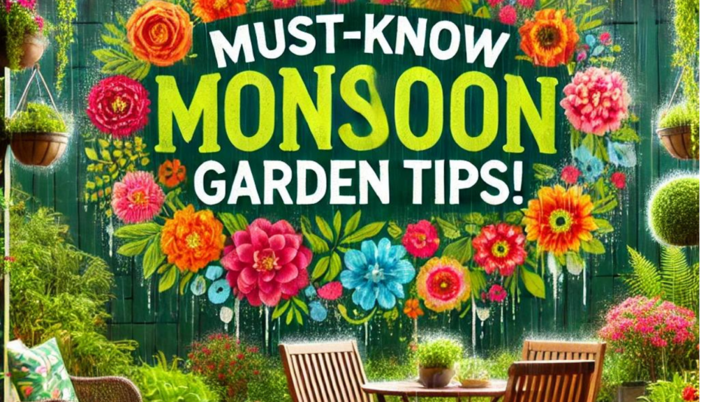 13 Essential Monsoon Garden Tips for a Lush Home Garden!