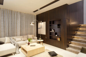 Five-Seater Upholstered Sofa