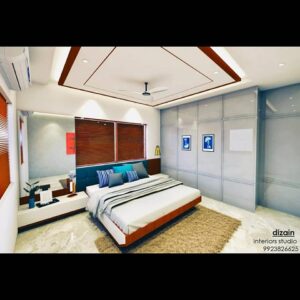 Grey and White Modern Bedroom