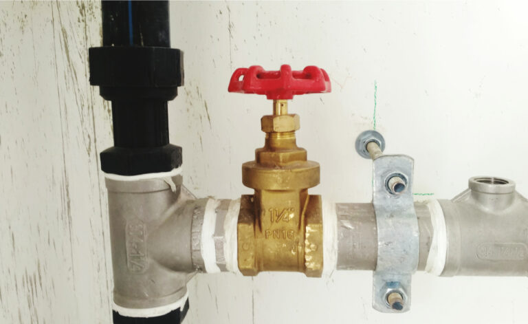 Main Water Shut-off Valves