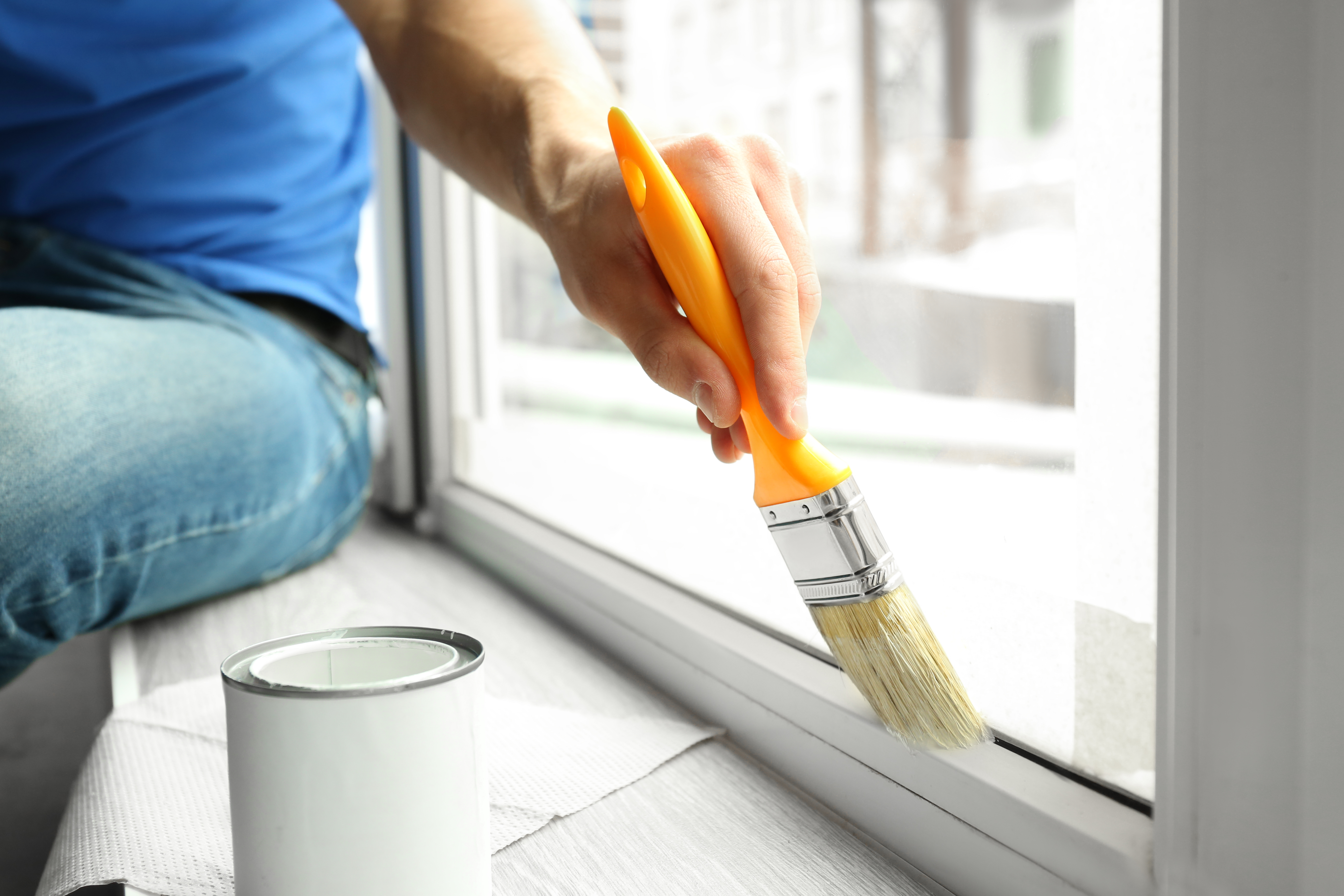 Repaint Metal Framed Doors and Windows
