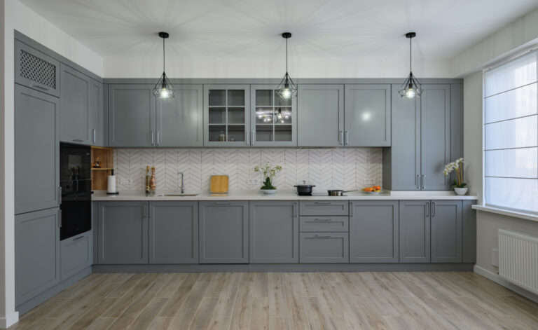 Backsplash Ideas for Light Grey Kitchen Cabinets