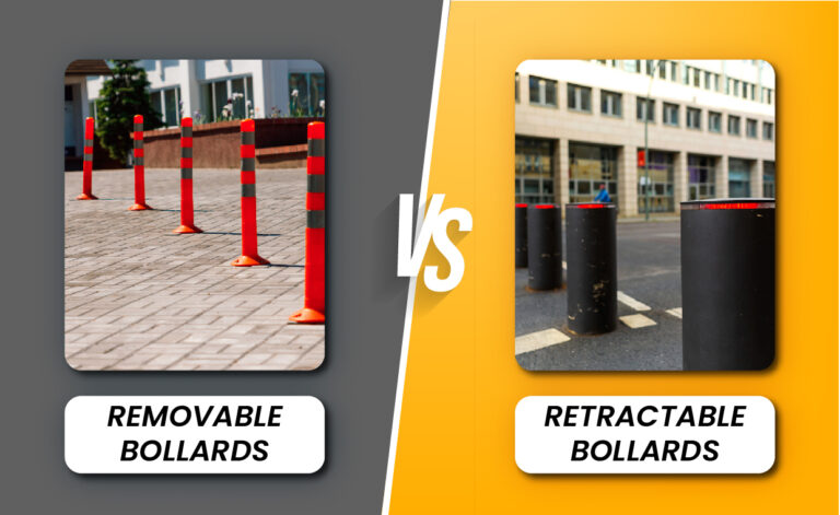 Removable vs Retractable Bollards