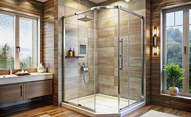 Semi-Frameless Shower Screens