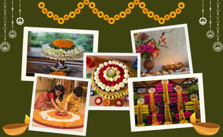 Flower Decoration Ideas for Diwali