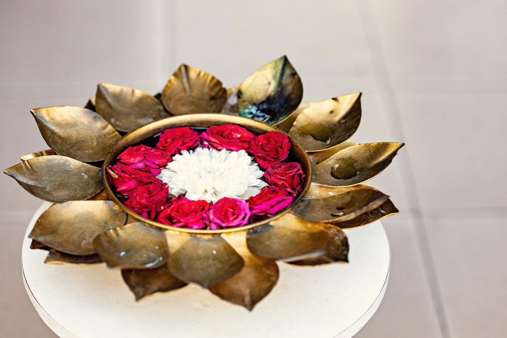 Lotus Shaped Urli Bowl