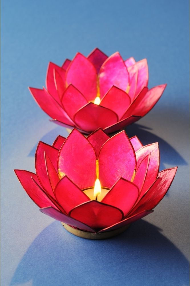 Origami Diya Decor