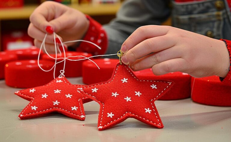 DIY Wooden Christmas Star