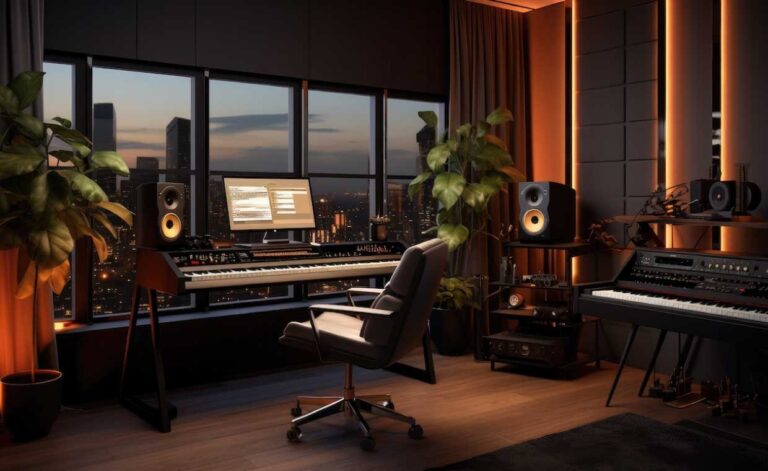 Music Studio Interior Essentials