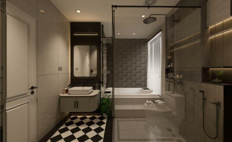 Transform a Small Bathroom Using 3D Visualization