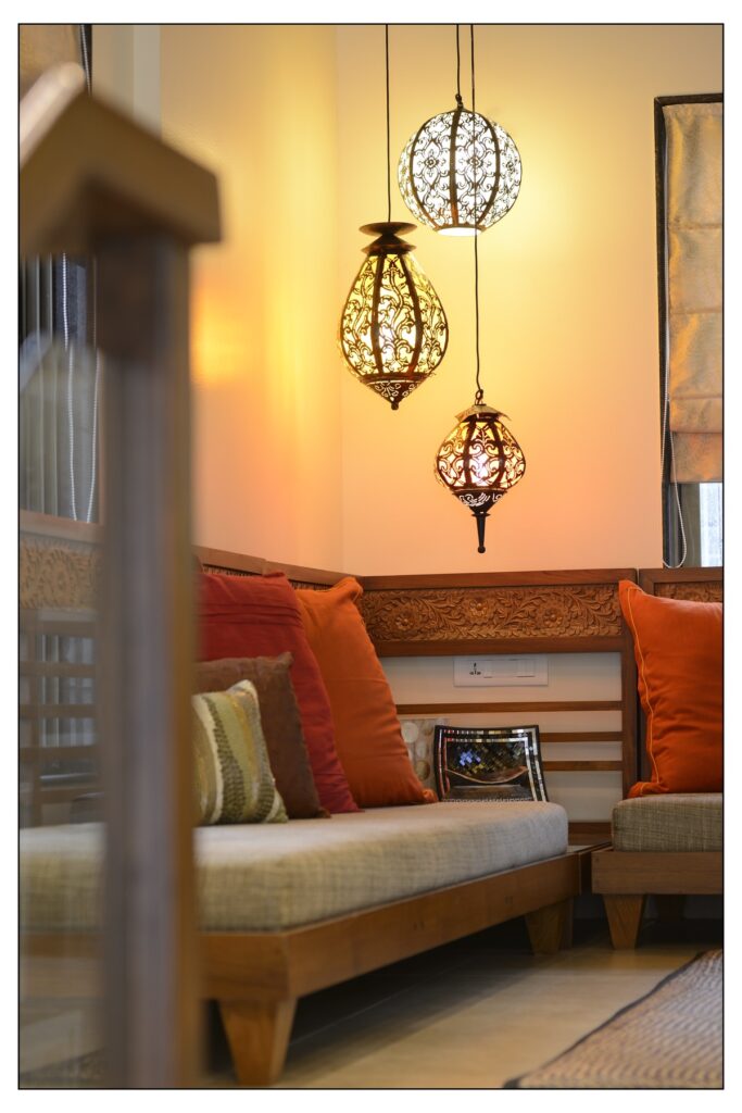 Cascading Lampshades