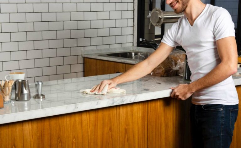 Marble Countertop Cleaning