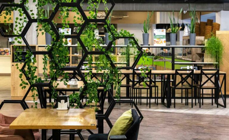 Hexagonal Architecture Inspired Interiors