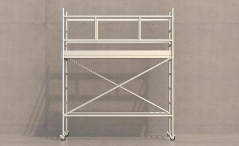 Methods of Connecting a Mobile Scaffold to Building