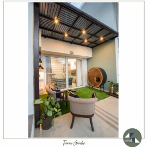 Stylish and Modern Outdoor Balcony
